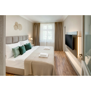 Designové ubytovanie až pre 6 osôb v Louren Apartments v súkromí pražských Holešovíc so službami hotelového štýlu