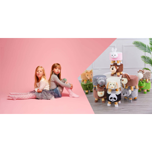 Detské taburetky so zvieracím motívom – premeňte detskú izbu na rozprávkové kráľovstvo