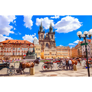 Dovolenka priamo na historickej ulici Prahy pre dvoch s raňajkami
