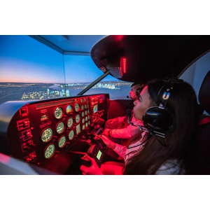 Exkluzívny zážitok pre simulátorových letcov - nádherná scenéria New Yorku z kokpitu malého vrtuľového lietadla Piper Seneca, limitovaný počet kupónov