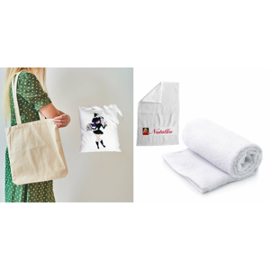Froté uterák alebo plátená taška s potlačou od FaxCOPY