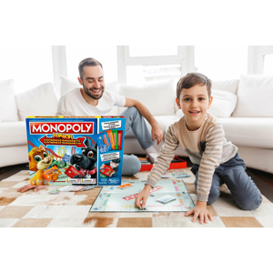 Hasbro Monopoly Junior Electronic Banking - staňte sa víťazom a najbohatším hráčom!