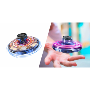Hra pre dvoch: lietajúci fidget spinner – mini drone, ktorý sa vracia do rúk