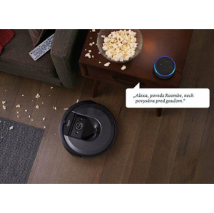 iRobot Roomba i7+ – robotický vysávač s automatickým vyprázdňovaním načistôt