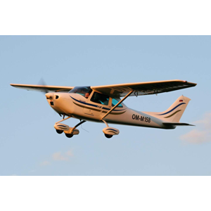 Klasický let športovým lietadlom s možnosťou pilotovania