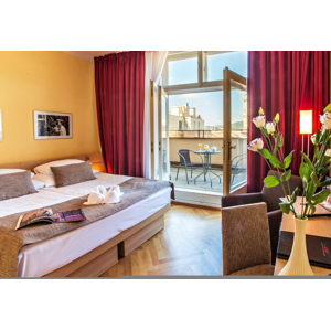 Luxusné izby hotela Amarilis**** priamo v centre Prahy s možnosťou wellness a degustácie