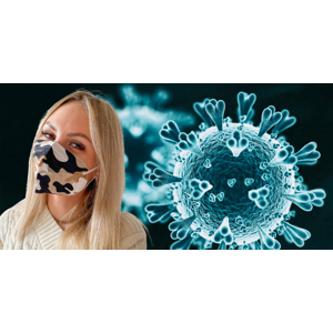 Maskáčový respirátor FFP2 bez výdychového ventilu s vysokou schopnosťou zachytiť vírusy a baktérie