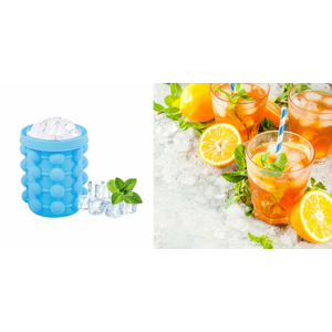 Mini ľadomat - nádoba na výrobu ľadu alebo miesto na schladenie fliaš