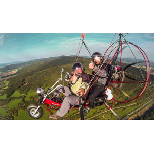 Neopakovateľný zážitok - vyhliadkový let s Air chopprom, motorový tandemový paragliding