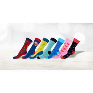NOVINKA: Pohodlné farebné a vianočné ponožky GOSH (až 18 vzorov)