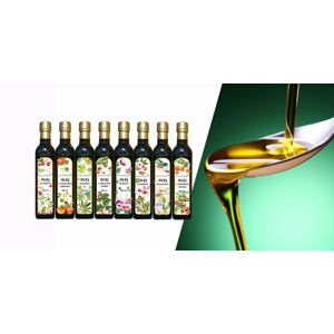 Oleje vyrobené v Čechách - makový, mandľový, tekvicový, sezamový alebo z vlašských orechov