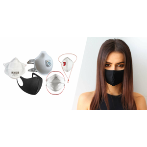 Respirátor FFP2, FFP3 a nano ochranná maska - okamžité odoslanie