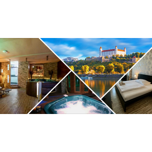 Súkromný alebo privátny wellness pobyt s panoramatickým výhľadom na Bratislavu v hoteli Modena***