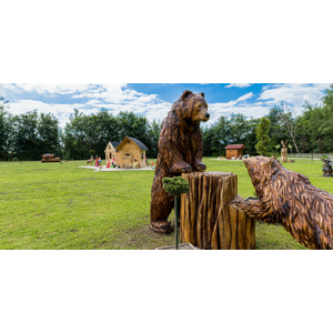 Tatranské drevené kráľovstvo - unikátne sochy tatranských zvierat + parkovanie zdarma