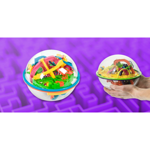 Tip na darček: Návyková lopta Intellect Ball s 3D bludiskom vycibrí vaše zručnosti