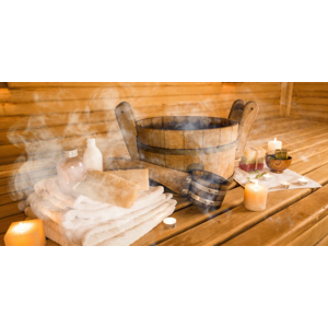 Vstup do sáun v saunovom svete RelaxWorlds pre dvoch