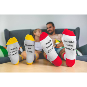 Vtipné slovenské ponožky s nápismi