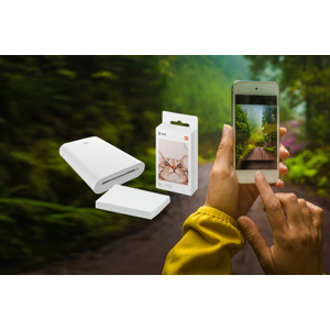 Xiaomi mobilná fototlačiareň vreckovej veľkosti + balík fotopapierov